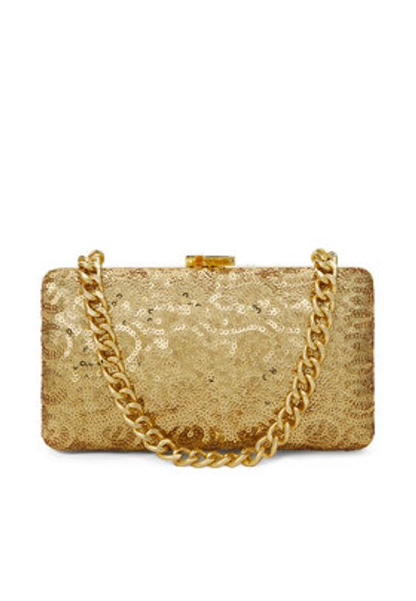 Lauren Ralph Lauren - LAUREN RALPH LAUREN Torebka Sequined Small Franki 431980356002 Złoty. Kolor: złoty