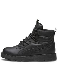 Buty Puma Desierto V3 Puretex, Dla obu płci. Okazja: na co dzień. Kolor: czarny. Materiał: skóra ekologiczna, materiał