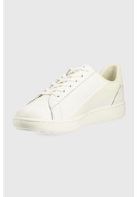 Armani Exchange sneakersy XUX082.XV262.M801 kolor biały. Nosek buta: okrągły. Zapięcie: sznurówki. Kolor: biały. Materiał: guma #3