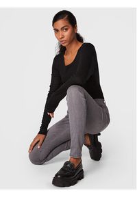 ICHI Sweter Mafa 20102553 Czarny Slim Fit. Kolor: czarny. Materiał: wiskoza #3