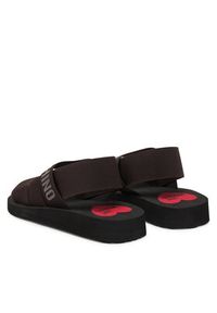 Love Moschino - LOVE MOSCHINO Sandały JA16033G0OJN7203 Brązowy. Kolor: brązowy. Materiał: materiał #3