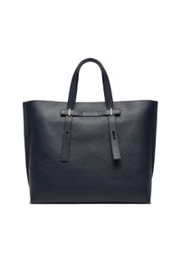 Furla Torebka Giove L Tote WB01107-HSF000-2676S-1007 Granatowy. Kolor: niebieski. Materiał: skórzane #1