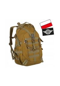 Plecak militarny Peterson [DH] BL075 khaki. Kolor: brązowy. Wzór: moro. Styl: militarny #1