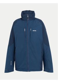 Regatta Kurtka przeciwdeszczowa Winter Calderdale II RMP396 Niebieski Regular Fit. Kolor: niebieski. Materiał: syntetyk #8