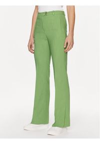 BOSS - Boss Spodnie materiałowe Terela 50511972 Zielony Slim Fit. Kolor: zielony. Materiał: wiskoza