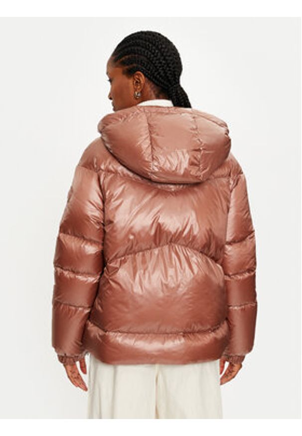 Woolrich Kurtka puchowa Aliquippa CFWWOU0927FRUT3085 Brązowy Regular Fit. Kolor: brązowy. Materiał: syntetyk