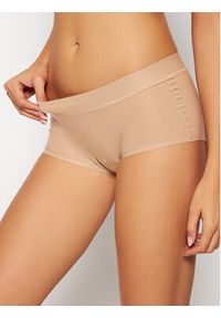 Chantelle Bokserki Soft Stretch C10640 Beżowy. Kolor: beżowy. Materiał: syntetyk #9
