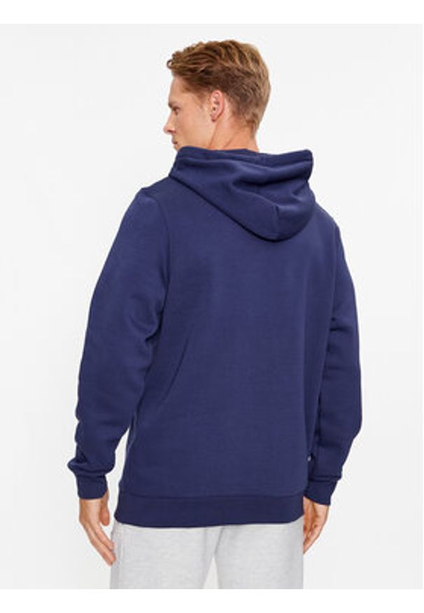 Under Armour Bluza Ua Essential Fleece Hoodie 1373880 Granatowy Loose Fit. Kolor: niebieski. Materiał: bawełna