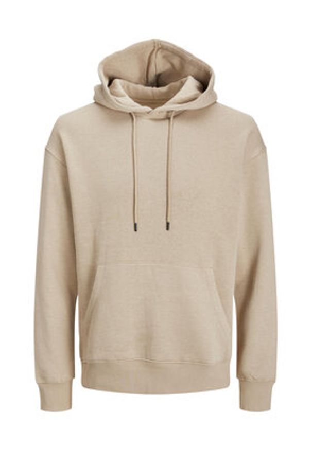 Jack & Jones - Jack&Jones Bluza Star 12208157 Beżowy Relaxed Fit. Kolor: beżowy. Materiał: syntetyk