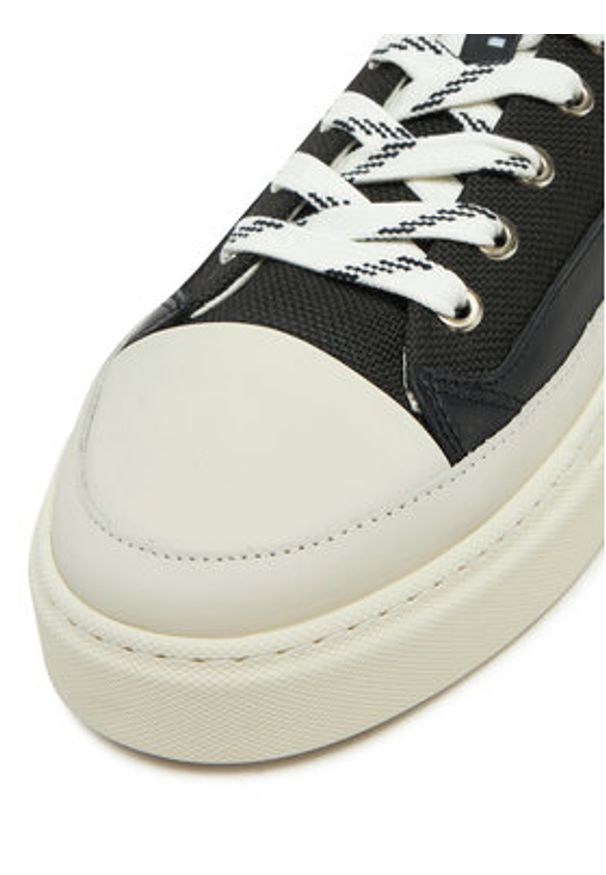 Filling Pieces Trampki Riviera 90223101861 Czarny. Kolor: czarny. Materiał: materiał