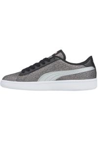 Buty Puma Smash v2 Glitz Glam Jr 367377 26 czarne. Zapięcie: sznurówki. Kolor: czarny. Materiał: syntetyk, guma. Szerokość cholewki: normalna #2