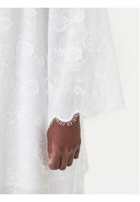 MICHAEL Michael Kors Sukienka letnia MS680R0KPX Biały Relaxed Fit. Kolor: biały. Materiał: bawełna. Sezon: lato #5