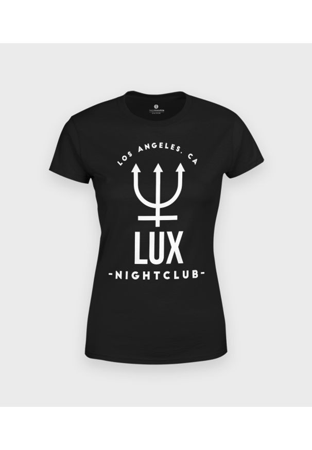 MegaKoszulki - Koszulka damska Lux nightclub. Materiał: bawełna