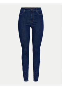 Pieces Jeansy Dea 17151022 Granatowy Skinny Fit. Kolor: niebieski #6