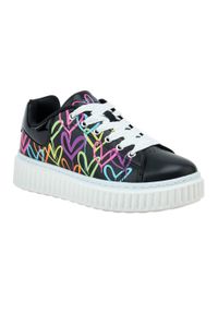 skechers - Buty dziecięce SKECHERS Hi Ridge Heart Takeover. Kolor: czarny