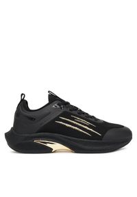 Plein Sport Sneakersy PAES USC0778 STE003N Czarny. Kolor: czarny. Materiał: materiał