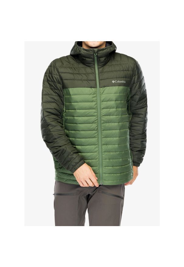 columbia - Kurtka ocieplana męska Columbia Silver Falls II Hooded Jacket. Kolor: zielony