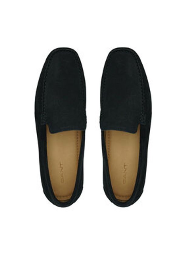 GANT - Gant Mokasyny 30633914 Granatowy. Kolor: niebieski. Materiał: zamsz, skóra