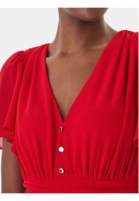 Morgan Sukienka wieczorowa 261-RLUCY Czerwony Regular Fit. Kolor: czerwony. Materiał: syntetyk. Styl: wizytowy #5