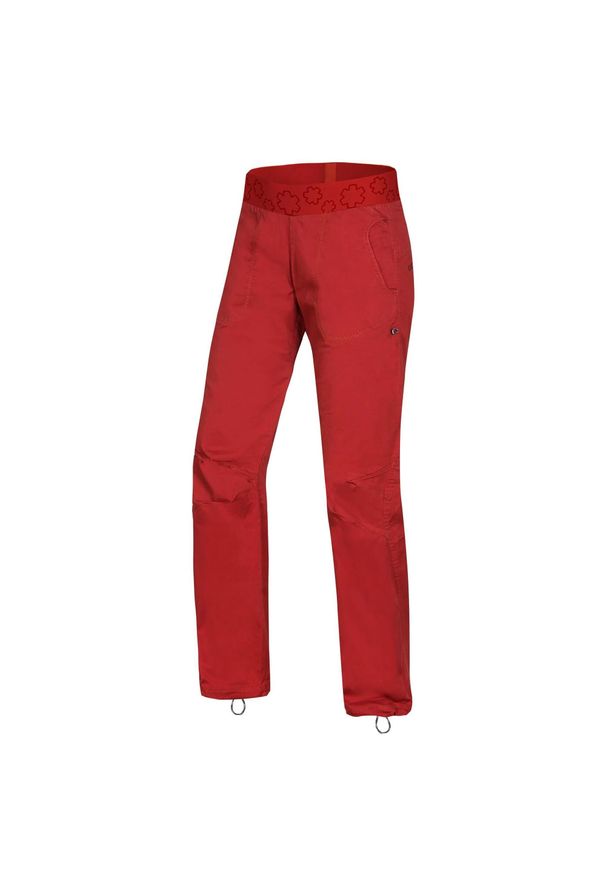 OCUN - Spodnie wspinaczkowe damskie Ocun Noya Pants. Kolor: czerwony
