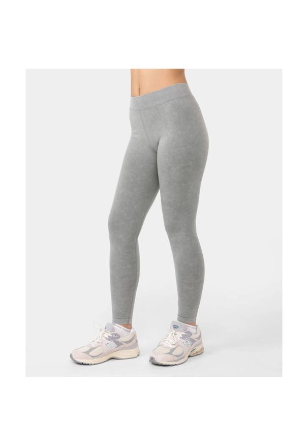 Legginsy Carpatree Marble Story bezszwowe zielone. Kolor: zielony. Materiał: materiał