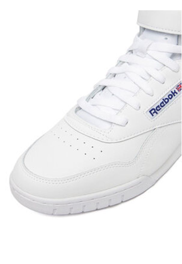 Reebok Sneakersy EO-EX-O-FIT HI 100000108 Biały. Kolor: biały. Materiał: skóra