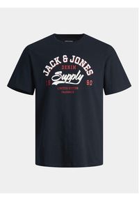 Jack & Jones - Jack&Jones Komplet 5 t-shirtów Logo 12257007 Kolorowy Standard Fit. Materiał: bawełna. Wzór: kolorowy #4
