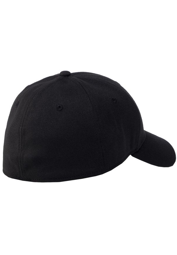 Czapka New Era Flag 39thirty. Kolor: czarny. Materiał: poliester, elastan. Styl: sportowy