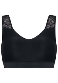 Chantelle Biustonosz top Soft Stretch C11G10 Czarny. Kolor: czarny. Materiał: syntetyk