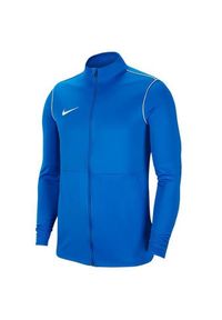 Nike - Męska Kurtka Dresowa Dry Park 20. Kolor: niebieski. Materiał: dresówka