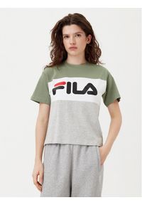 Fila T-Shirt Allison 682125 Kolorowy Regular Fit. Materiał: bawełna. Wzór: kolorowy