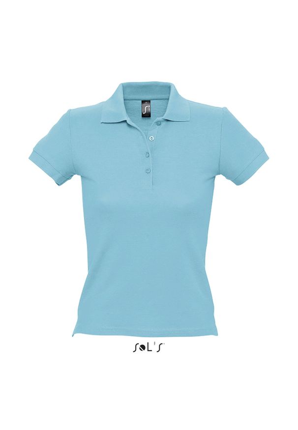 SOL'S - Polo Sol's People. Typ kołnierza: polo. Kolor: niebieski