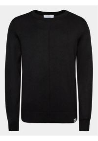 Richmond X Sweter UMA23042MA Czarny Regular Fit. Kolor: czarny. Materiał: syntetyk, wiskoza