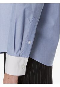 TOMMY HILFIGER - Tommy Hilfiger Koszula Fill A Fill Regular Shirt WW0WW40531 Błękitny Slim Fit. Kolor: niebieski. Materiał: bawełna