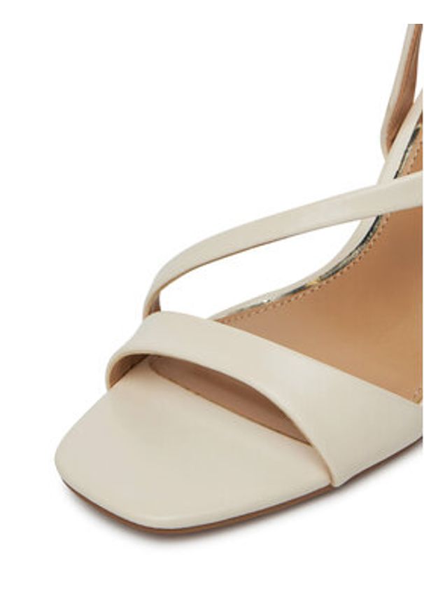 Nine West Sandały SXH1374-20 Beżowy. Kolor: beżowy. Materiał: materiał