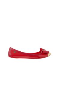 TG - Baleriny T&G Fashion 11-102 Red, Czerowny, Guma - 35-36. Kolor: czerwony. Materiał: tworzywo sztuczne. Szerokość cholewki: normalna. Sezon: lato. Styl: klasyczny #1