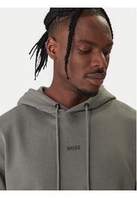 BOSS Dres Wesmallhood 50541065 Szary Regular Fit. Kolor: szary. Materiał: bawełna #2