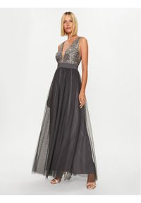 Rinascimento Sukienka wieczorowa CFC0115187003 Szary Regular Fit. Kolor: szary. Materiał: syntetyk. Styl: wizytowy #1