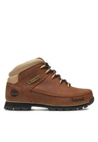 Timberland Trapery Euro Sprint Hiker A121K/TB0A121K2141 Brązowy. Kolor: brązowy. Materiał: skóra