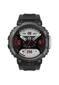 Huami - Smartwatch Amazfit T-Rex 2 Ember Black. Rodzaj zegarka: smartwatch. Materiał: materiał, lakier. Styl: klasyczny, sportowy, militarny #1