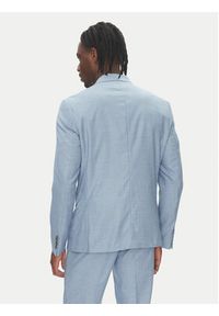 Lindbergh Garnitur 30-606034 Błękitny Slim Fit. Kolor: niebieski. Materiał: syntetyk #7