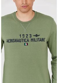 Aeronautica Militare - AERONAUTICA MILITARE Longsleeve zielony męski. Kolor: zielony. Długość rękawa: długi rękaw. Długość: długie #5