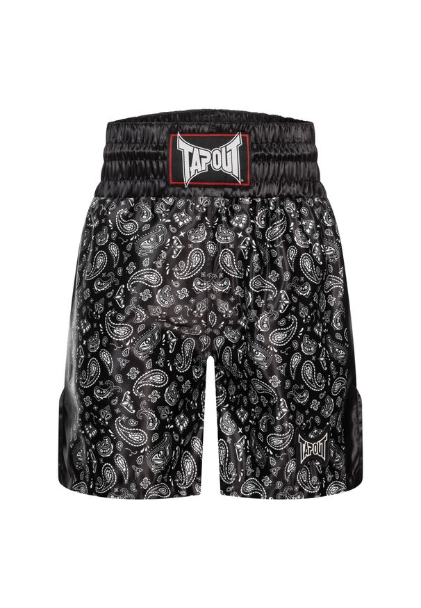 TAPOUT - Szorty bokserskie Tapout Moreno. Kolor: czarny, biały, wielokolorowy