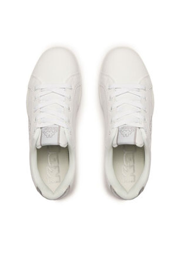 Kappa Sneakersy LOGO ADENIS KID 331C1GW-A1J Biały. Kolor: biały