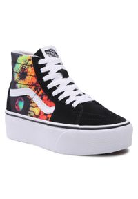Sneakersy Vans Sk8-Hi Tapered VN0A5JMKBML1 Paradoxical Black/Multi. Kolor: czarny. Materiał: zamsz, skóra. Model: Vans SK8 #1