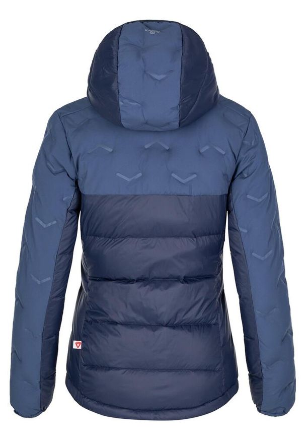 Damska ocieplana Kilpi TEVERY-W. Kolor: niebieski. Materiał: puch. Sezon: zima. Sport: turystyka piesza, narciarstwo