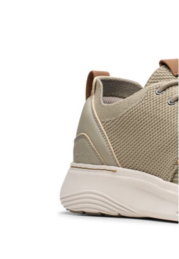 Clarks Sneakersy Motion Trek MX 26181982 Khaki. Kolor: brązowy. Materiał: materiał