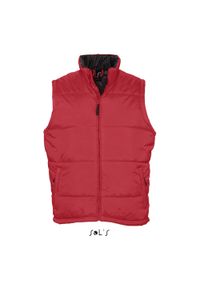 SOL'S - Kurtka bez rękawów Sol's Warm. Kolor: czerwony. Styl: sportowy. Sport: turystyka piesza #1