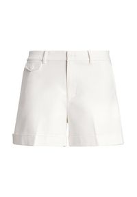 Lauren Ralph Lauren - LAUREN RALPH LAUREN Szorty materiałowe 200925278001 Biały Straight Fit. Kolor: biały. Materiał: bawełna #5