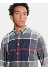 Barbour Koszula Dunoon MSH4980TN21 Szary Regular Fit. Kolor: szary. Materiał: bawełna
